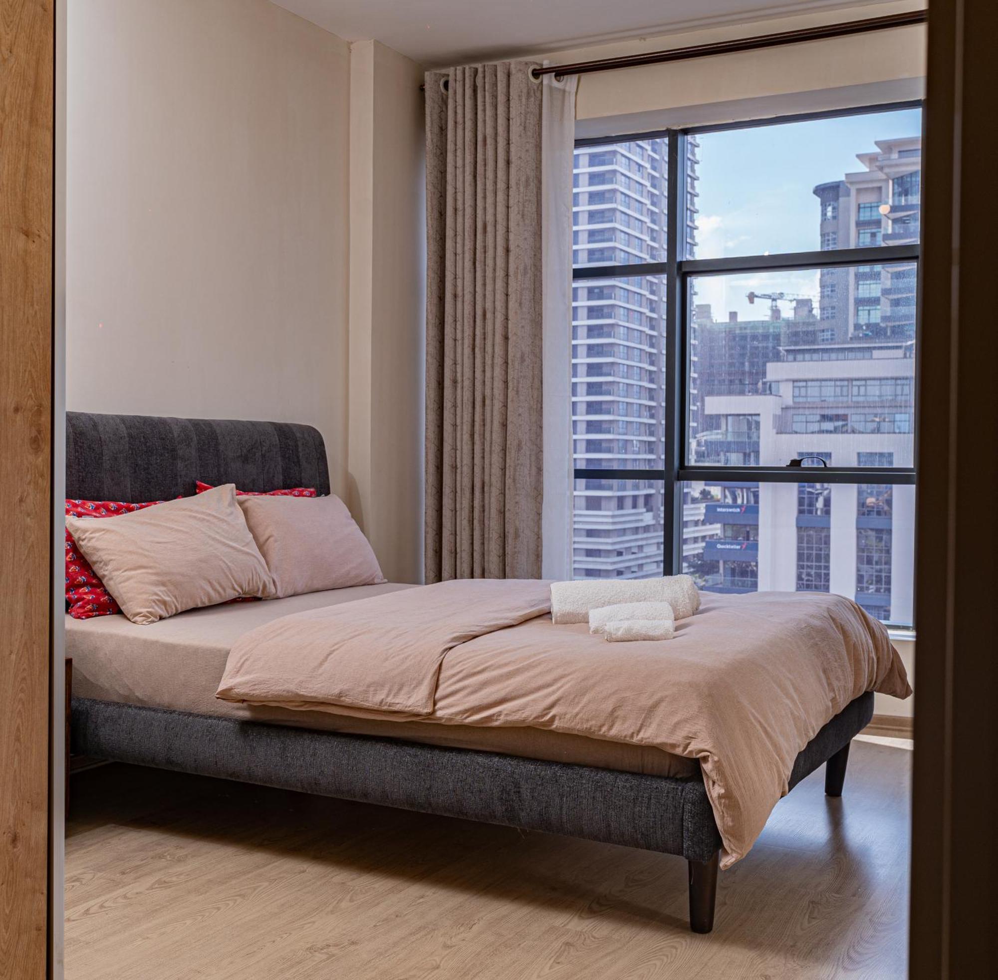 Elite One Bedroom Apartment,Swimming Pool, Gym, Workspace ,Wonderiss Homes Close Proximity To Gtc, Jw Mariott And Kempinski Nairobi Exterior foto